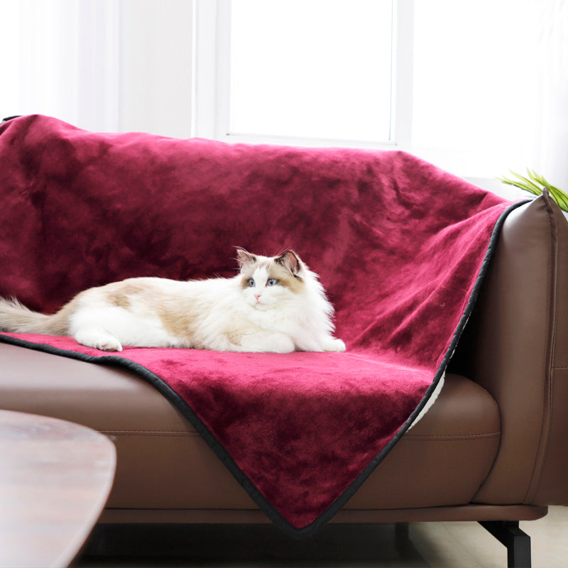 Soft and comfortable Sherpa blanket for couch bed