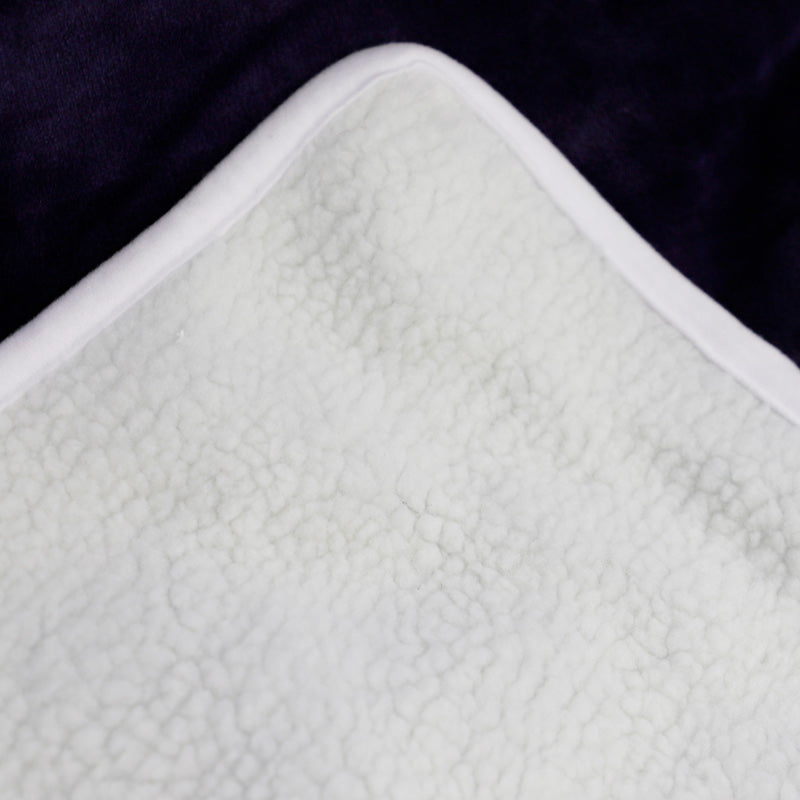 Soft and comfortable Sherpa blanket for couch bed