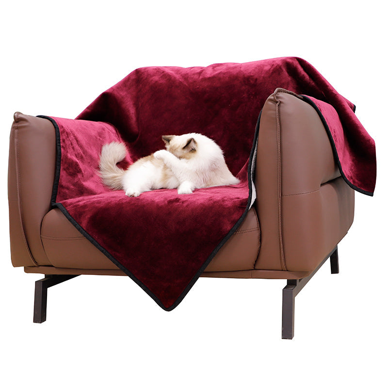 Soft and comfortable Sherpa blanket for couch bed