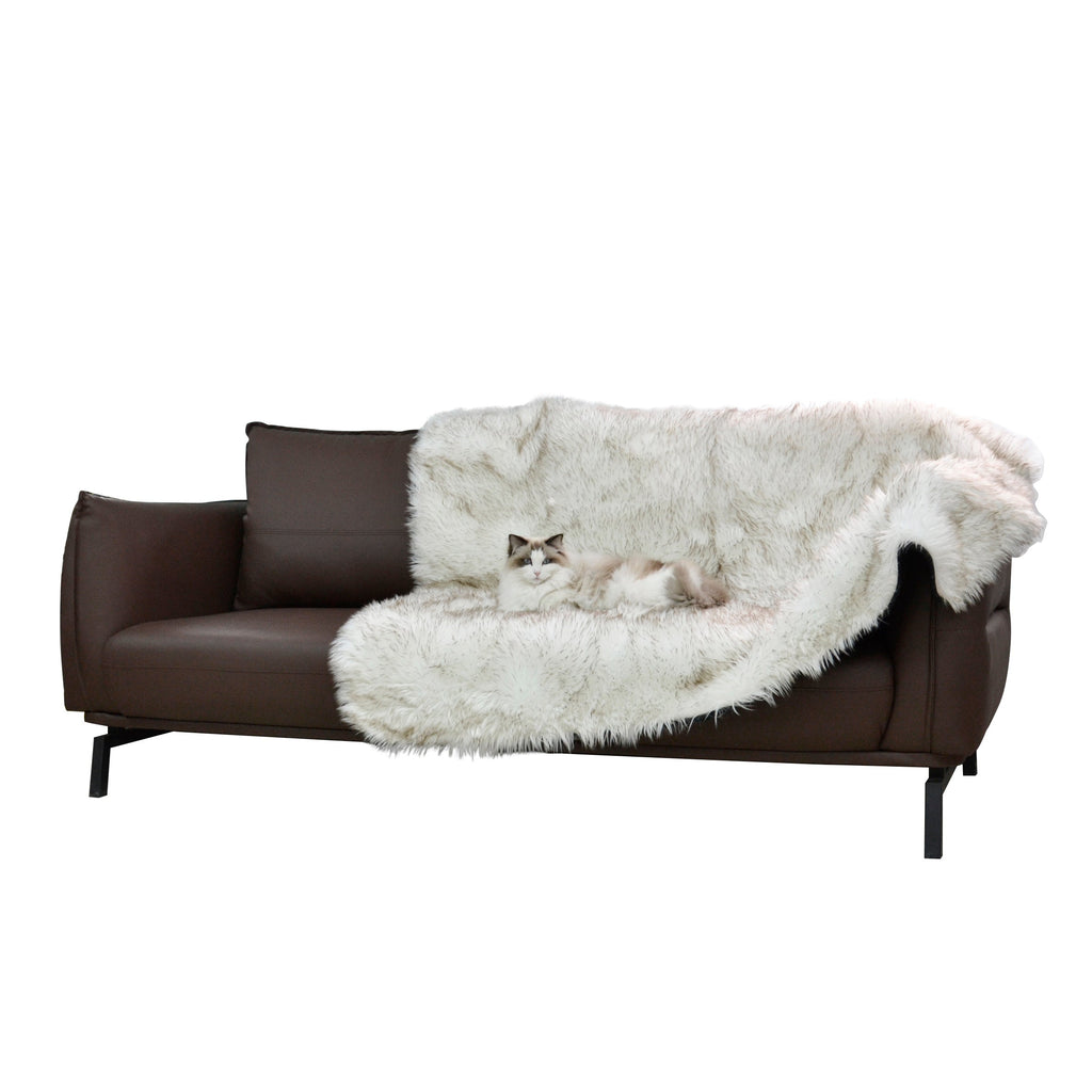 Multipurpose Faux Fur Throw Blanket