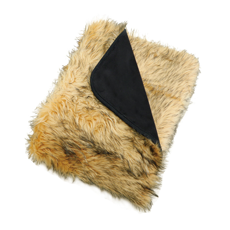 Multipurpose Faux Fur Throw Blanket