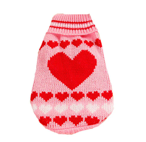 Holiday Maple Turtleneck Pet Sweater