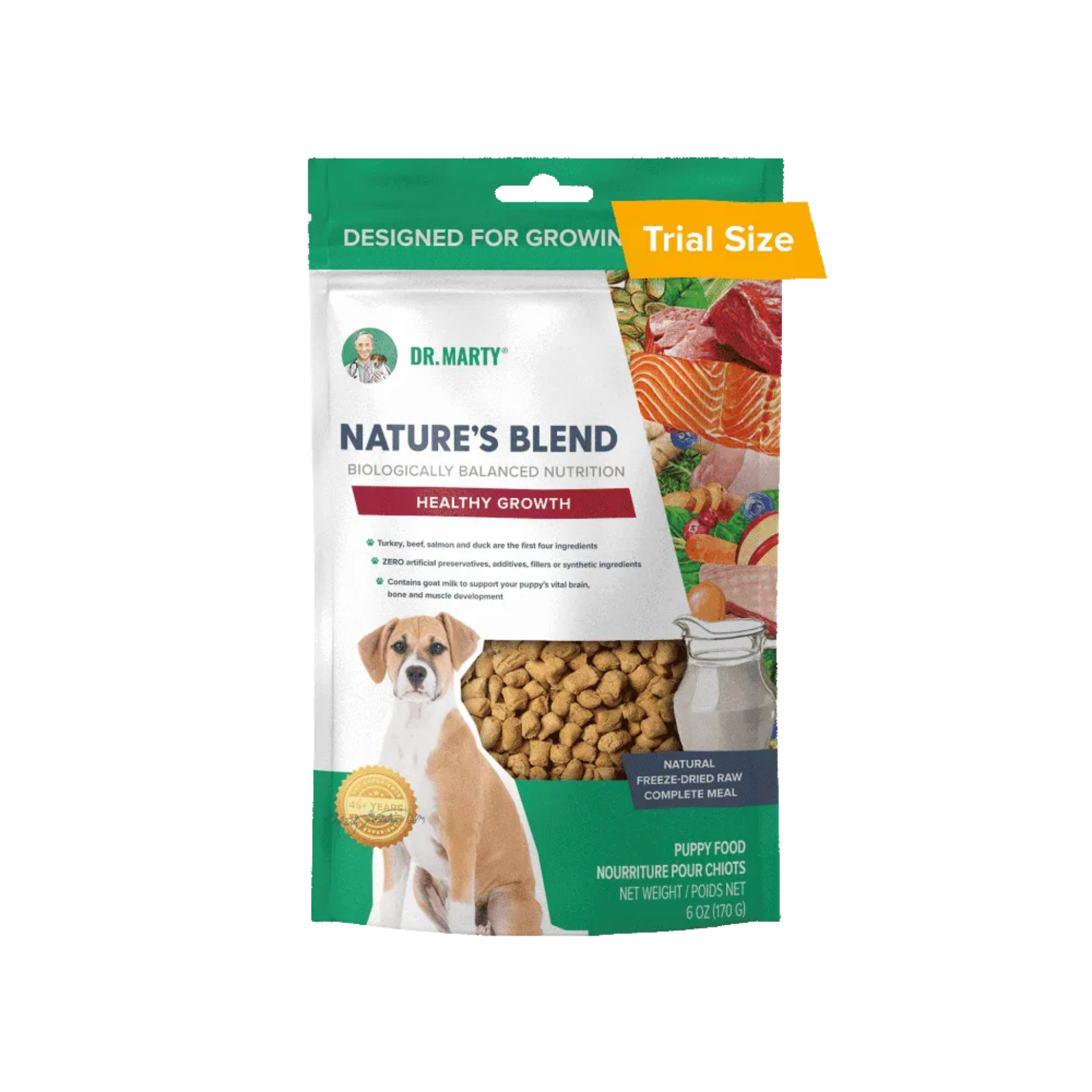 Dr. Marty Freeze-Dried Raw Nature’s Blend Healthy Growth