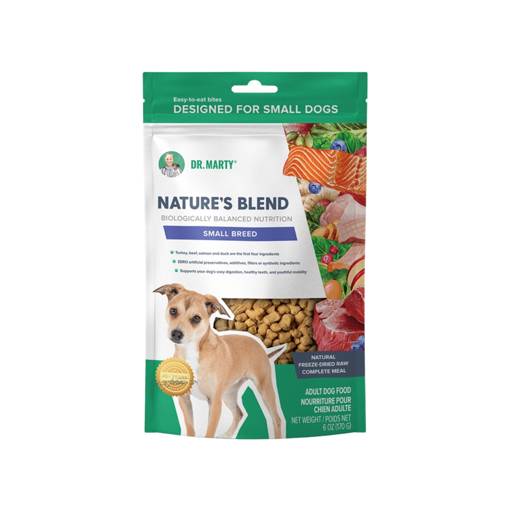 Dr. Marty Freeze-Dried Raw Nature’s Blend Small Breed