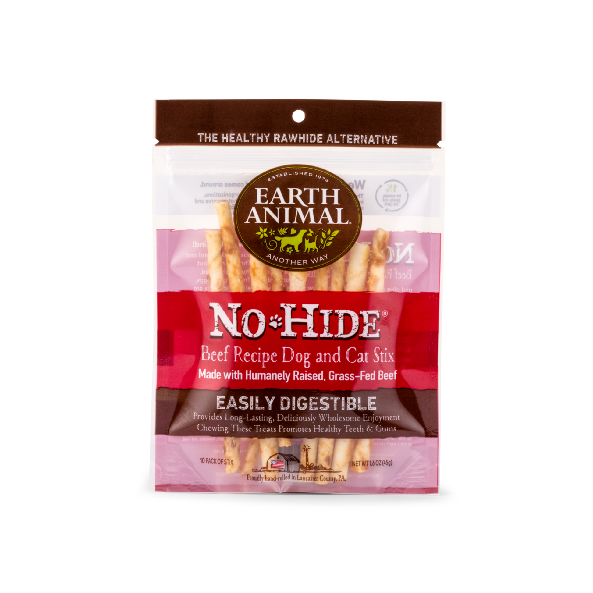 Earth Animal No-Hide Beef Stix