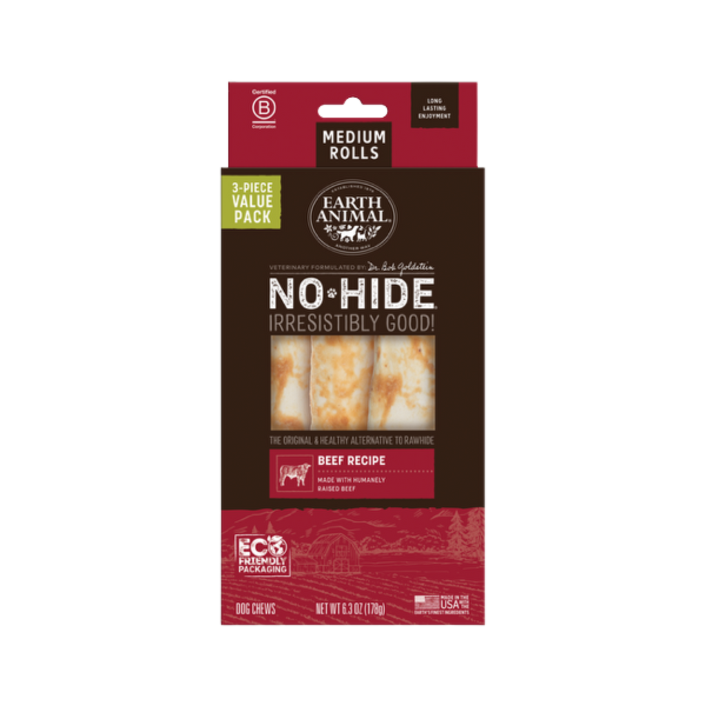 Earth Animal No-Hide Beef Rolls