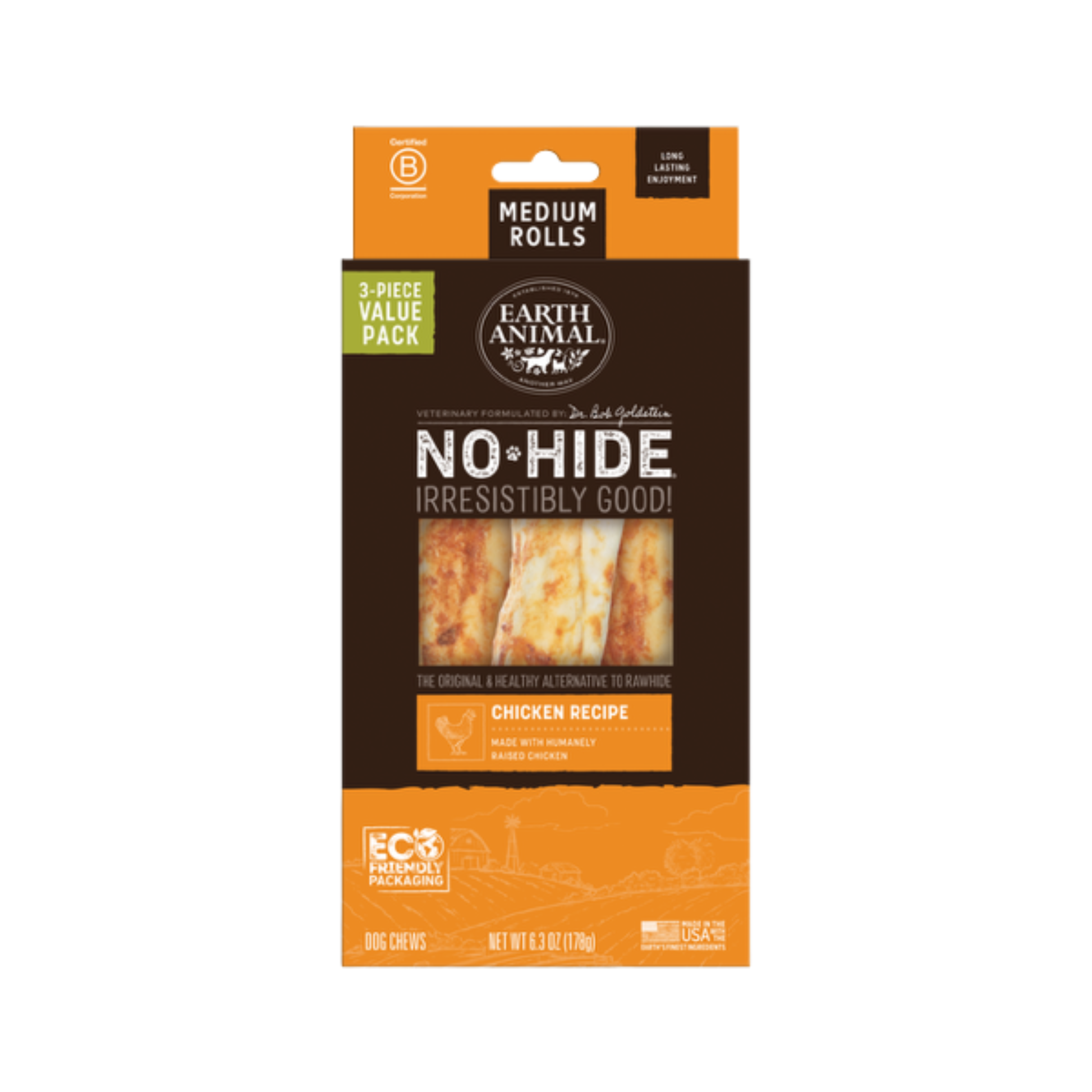 Earth Animal No-Hide Chicken Rolls
