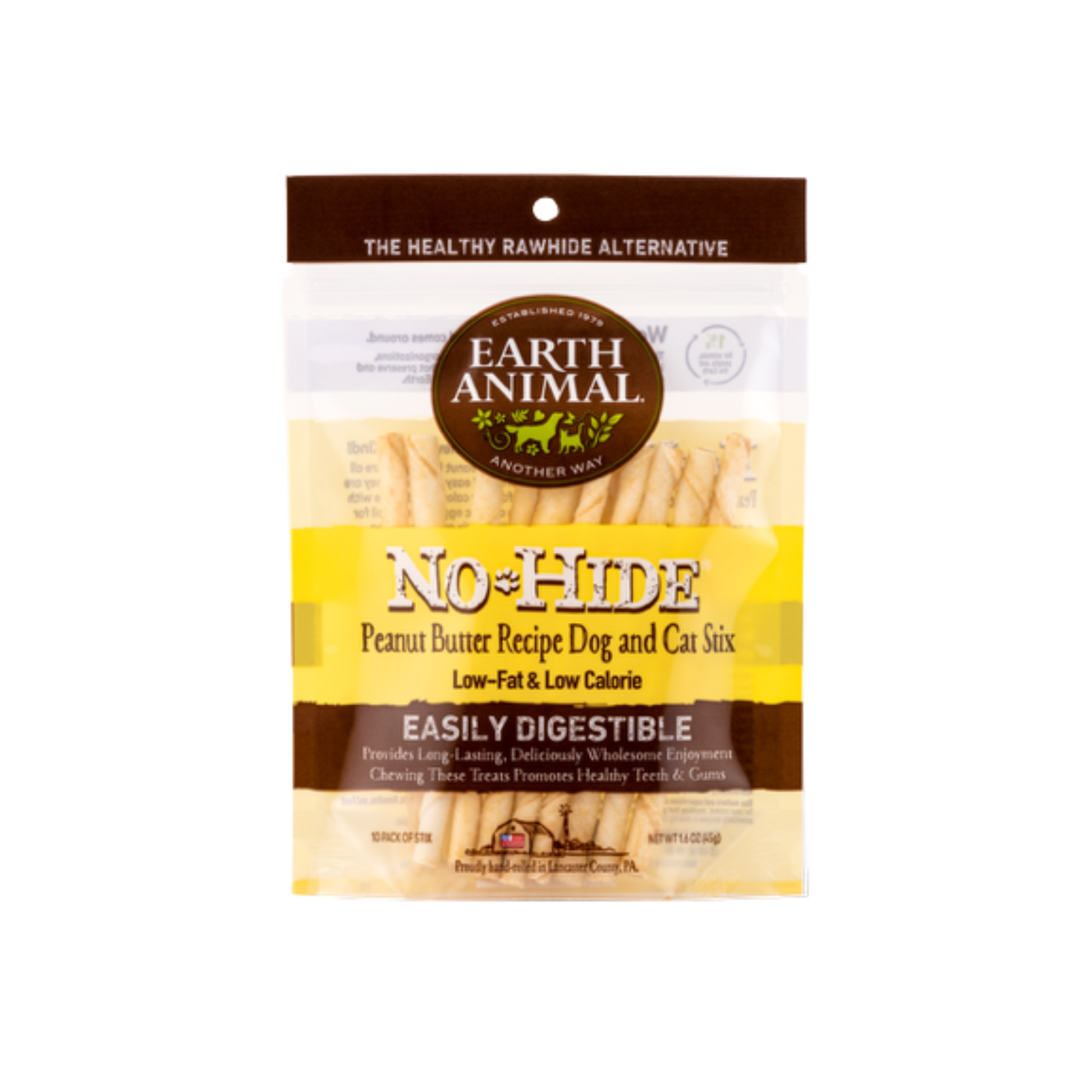 Earth Animal No-Hide Peanut Butter Stix