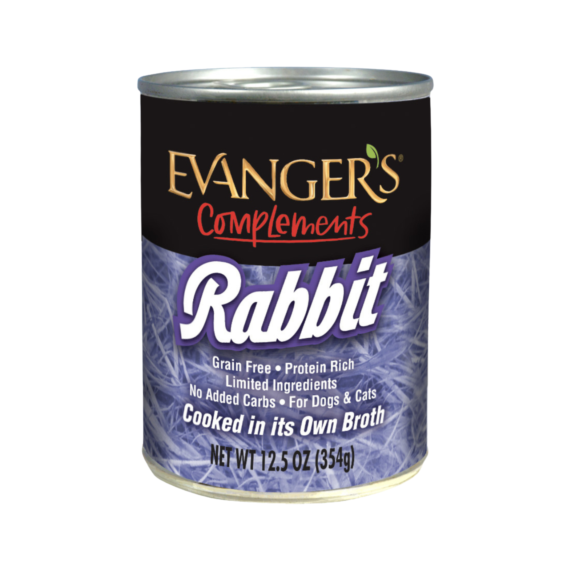Evanger's Complements Rabbit Wet Dog & Cat Food