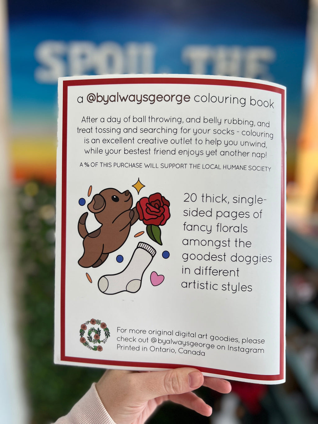 Bark & Bloom (Colouring book by Always George)
