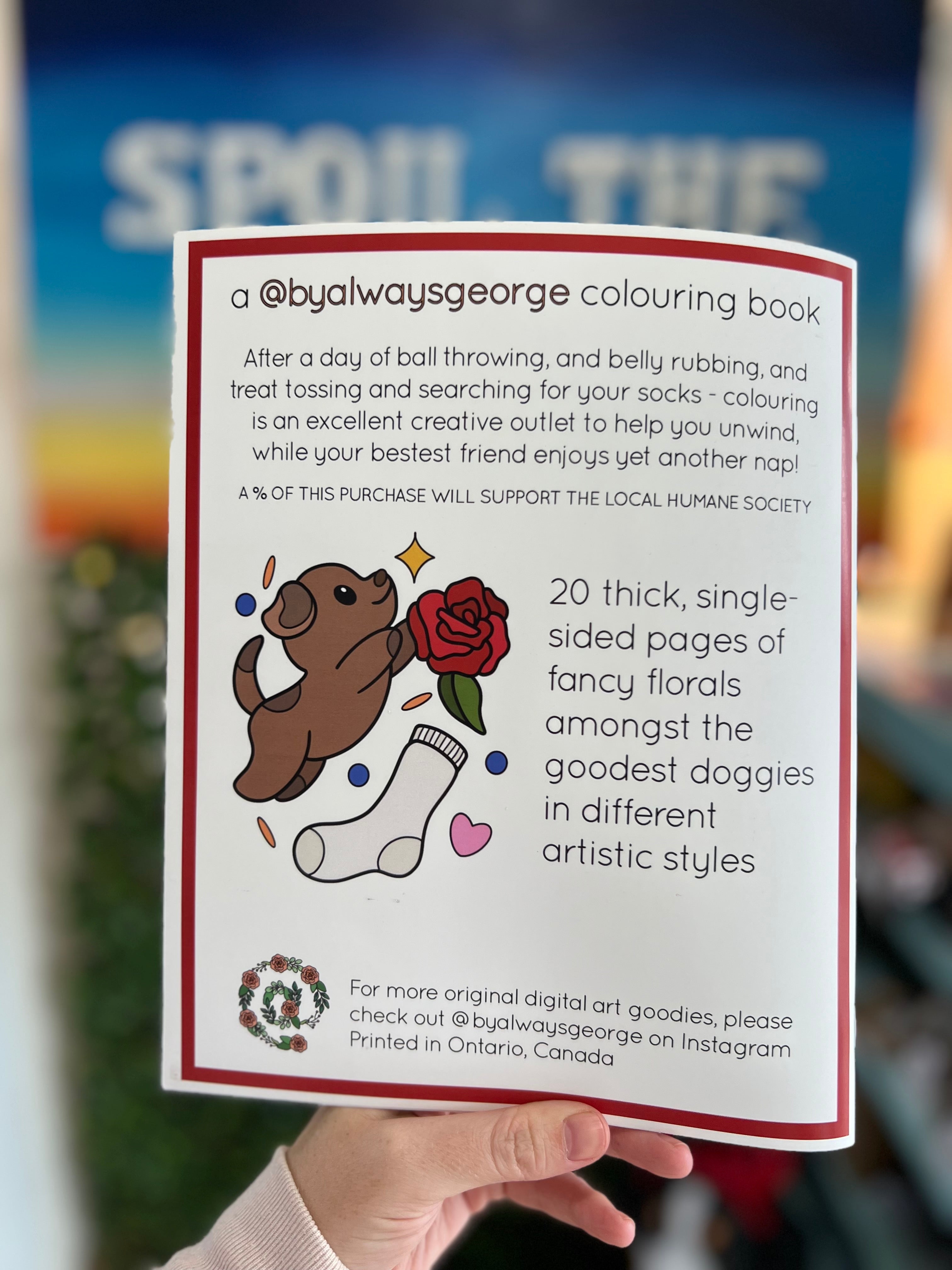 Bark & Bloom (Colouring book by Always George)