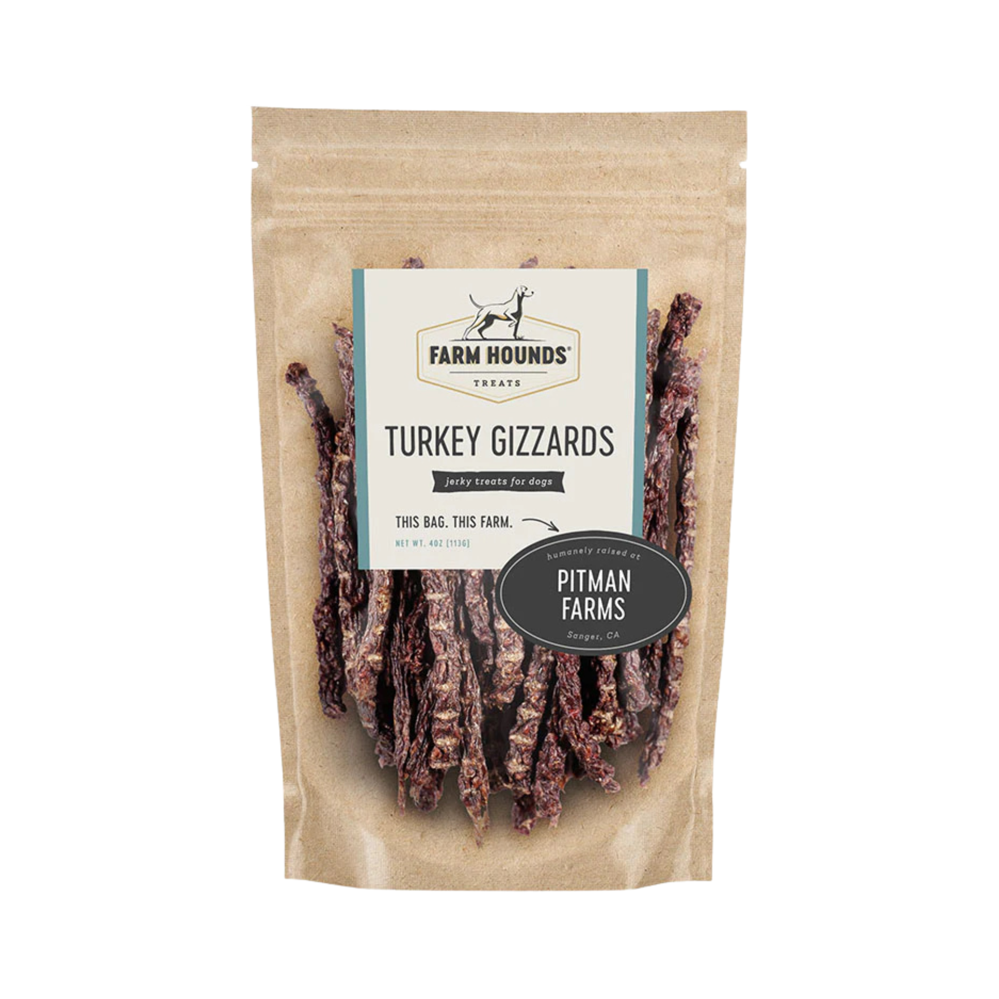Farm Hounds Turkey Gizzards for Dogs