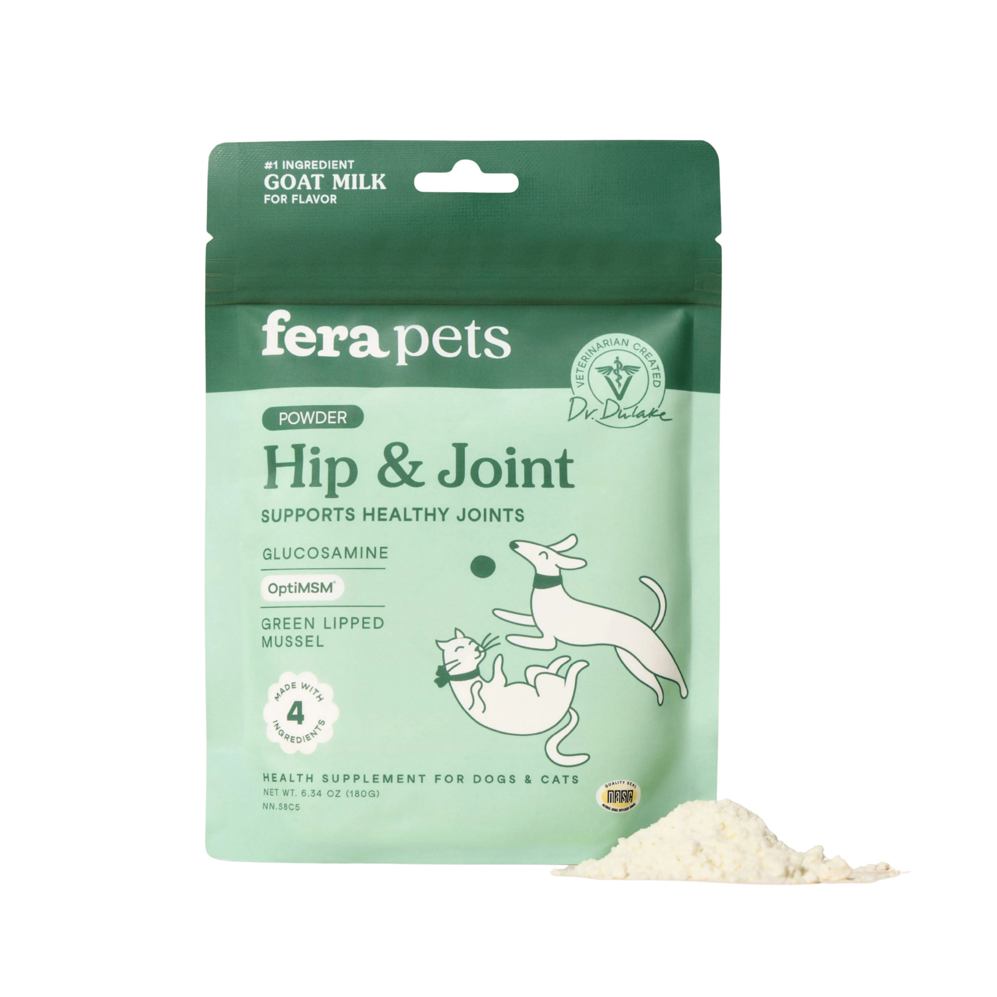 Fera Pets Hip + Joint Goat Milk for Dogs & Cats
