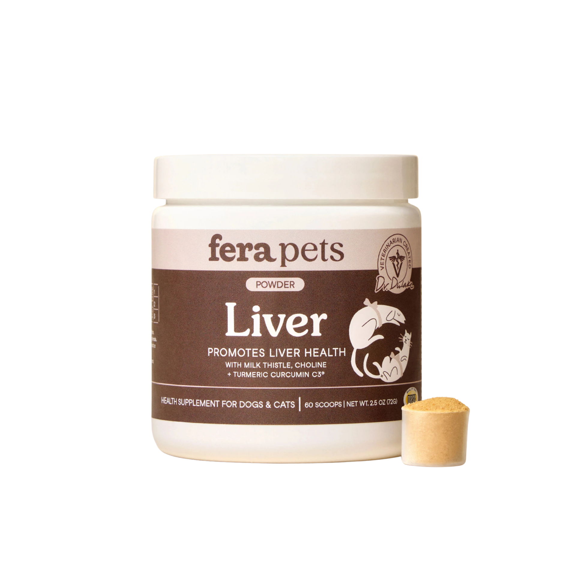 Fera Pets Liver Support for Dogs and Cats