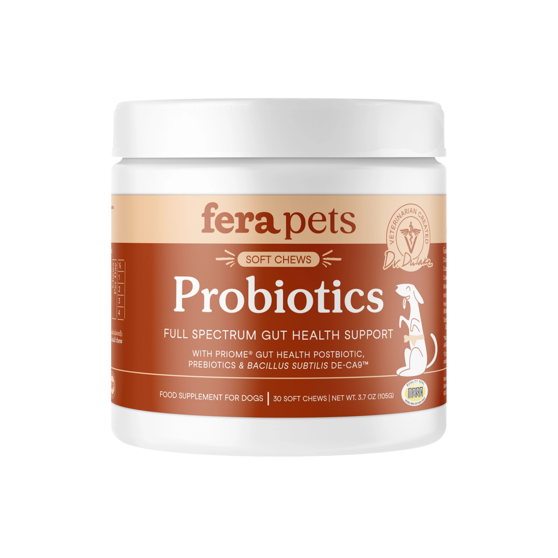 Fera Pets Probiotics Soft Chews for Dogs
