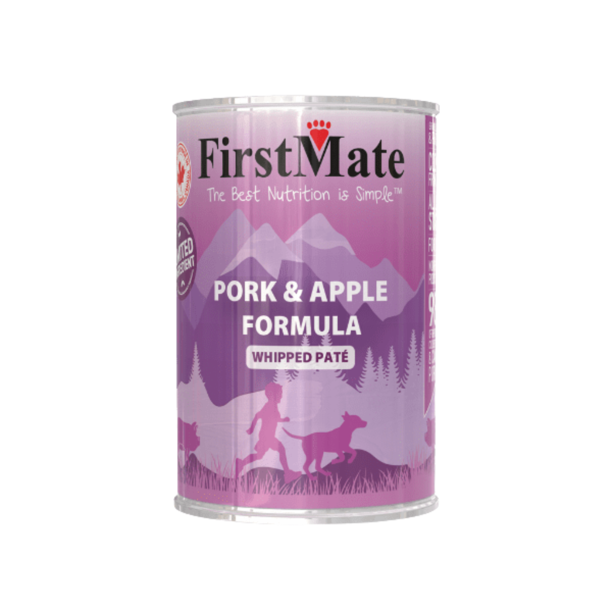 FirstMate Limited Ingredient Pork & Apple Formula Canned Dog Food