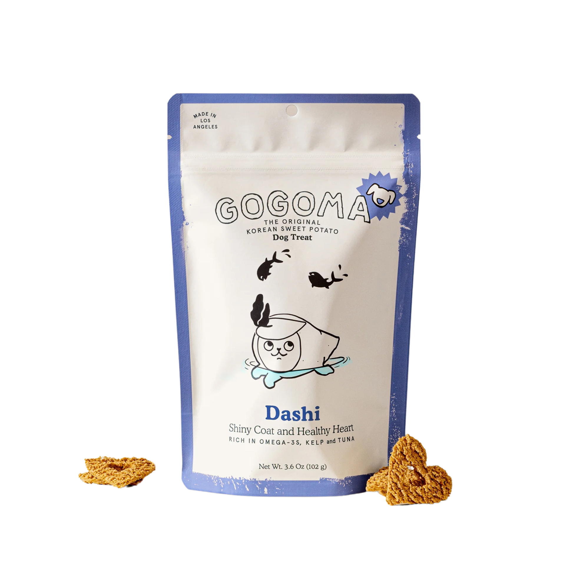 Gogoma Dashi Shiny Coat & Healthy Heart Dog Treats