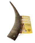Golden Goat Horn Dog Chew – All-Natural Dental Treat with Marrow | Long-Lasting Chew in Small, Medium, Large