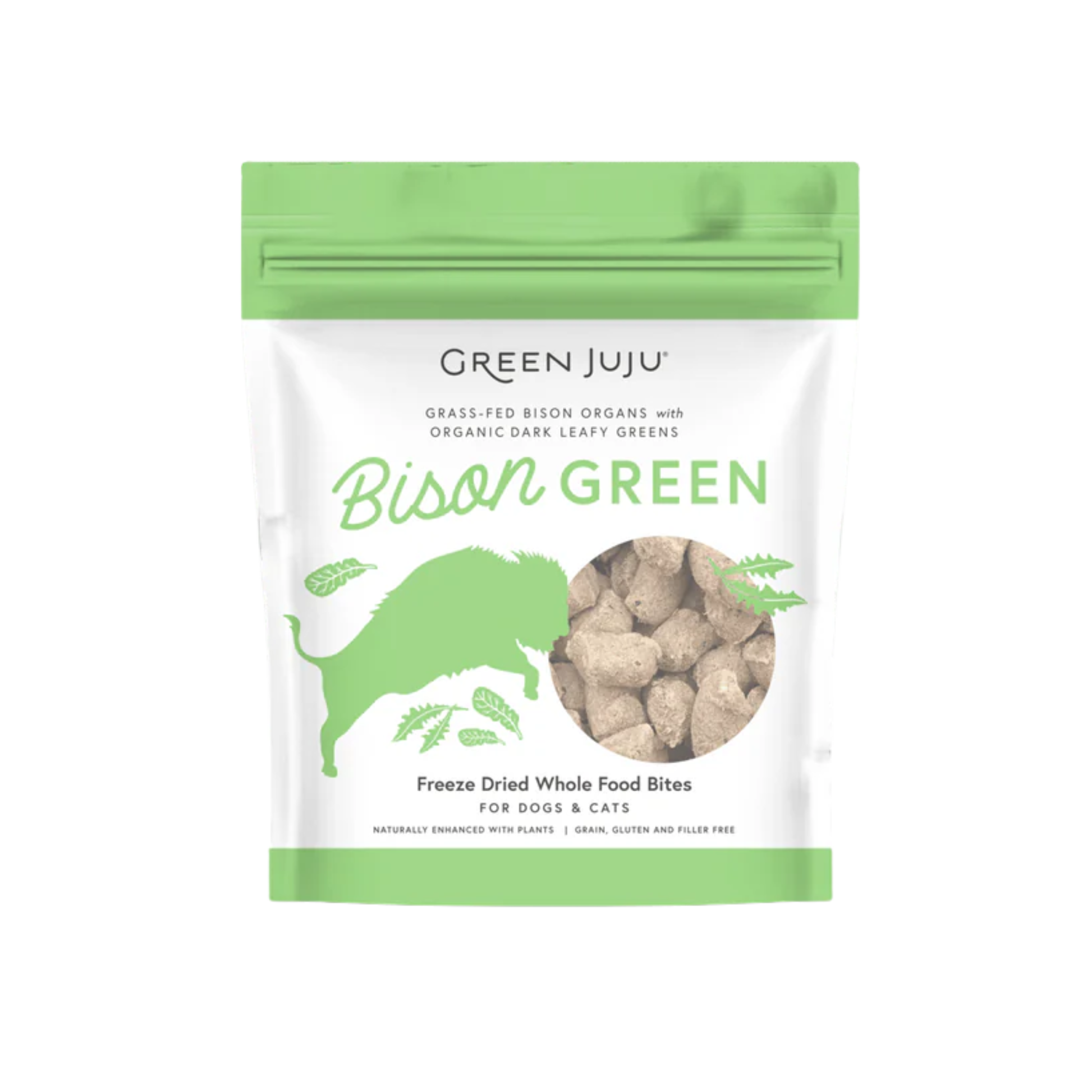 Green Juju Bison Green Whole Food Bites
