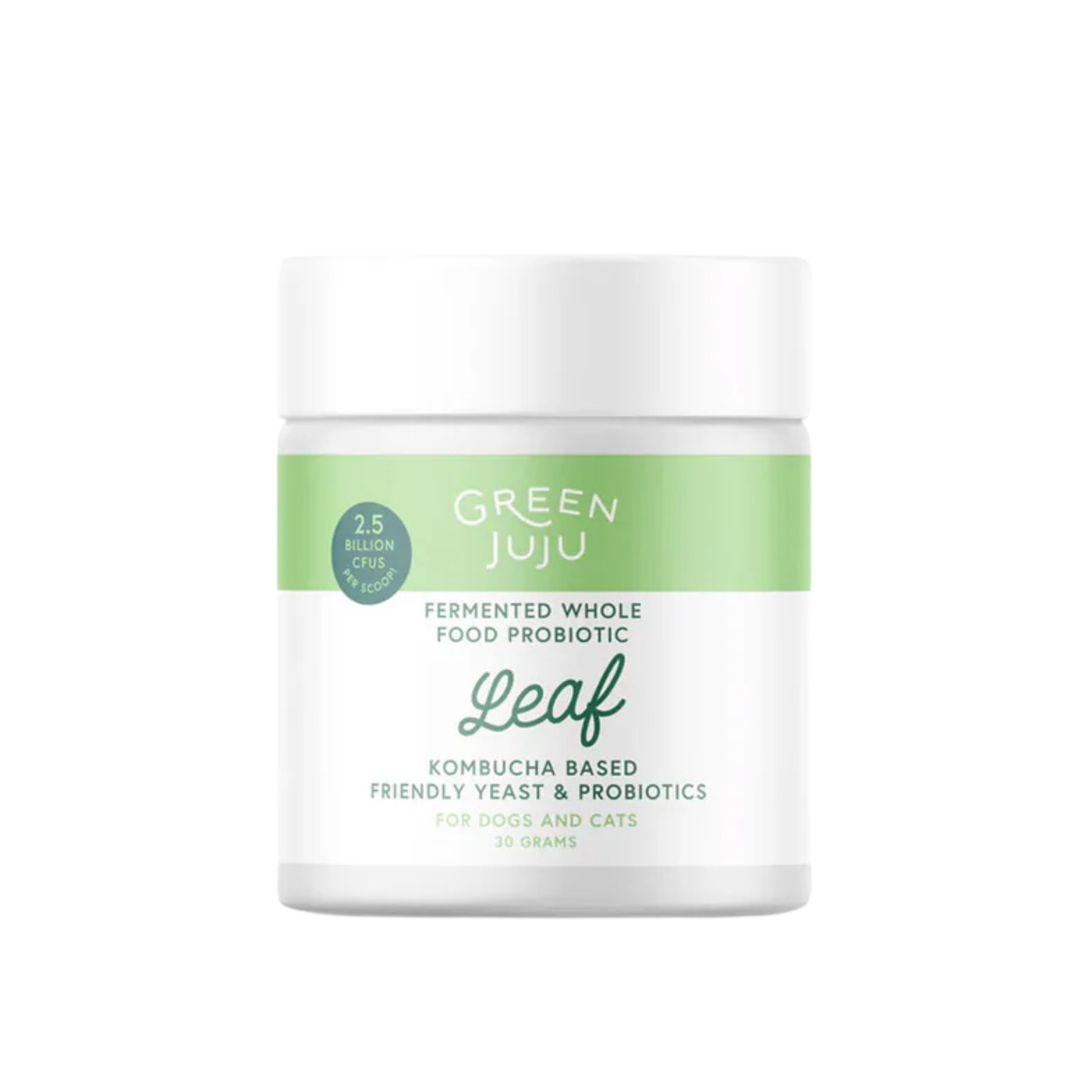 Green Juju Leaf - Fermented, Kombucha-Based Probiotic