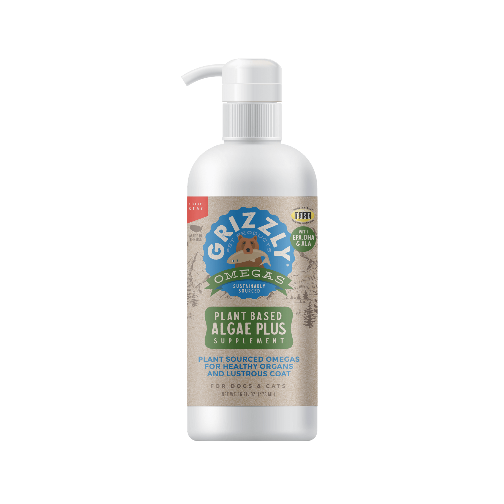 Grizzly Algae Plus Supplement