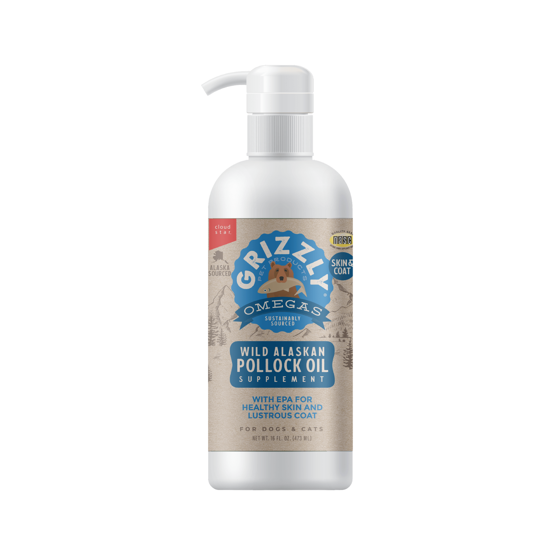 Grizzly Wild Alaskan Pollock Oil Supplement