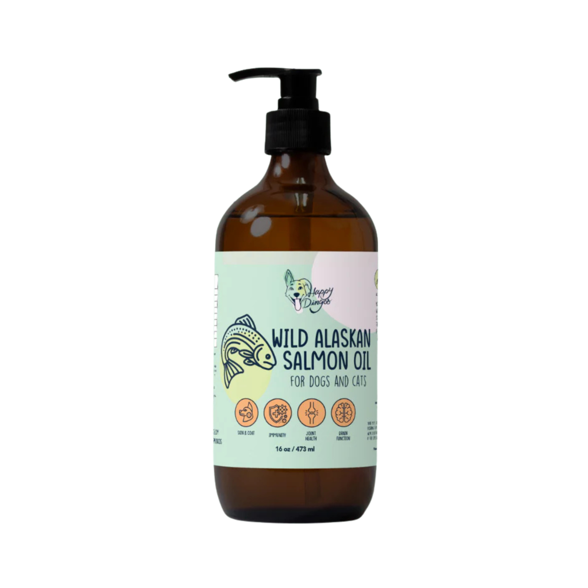 Happy Dingos Wild Alaskan Salmon Oil