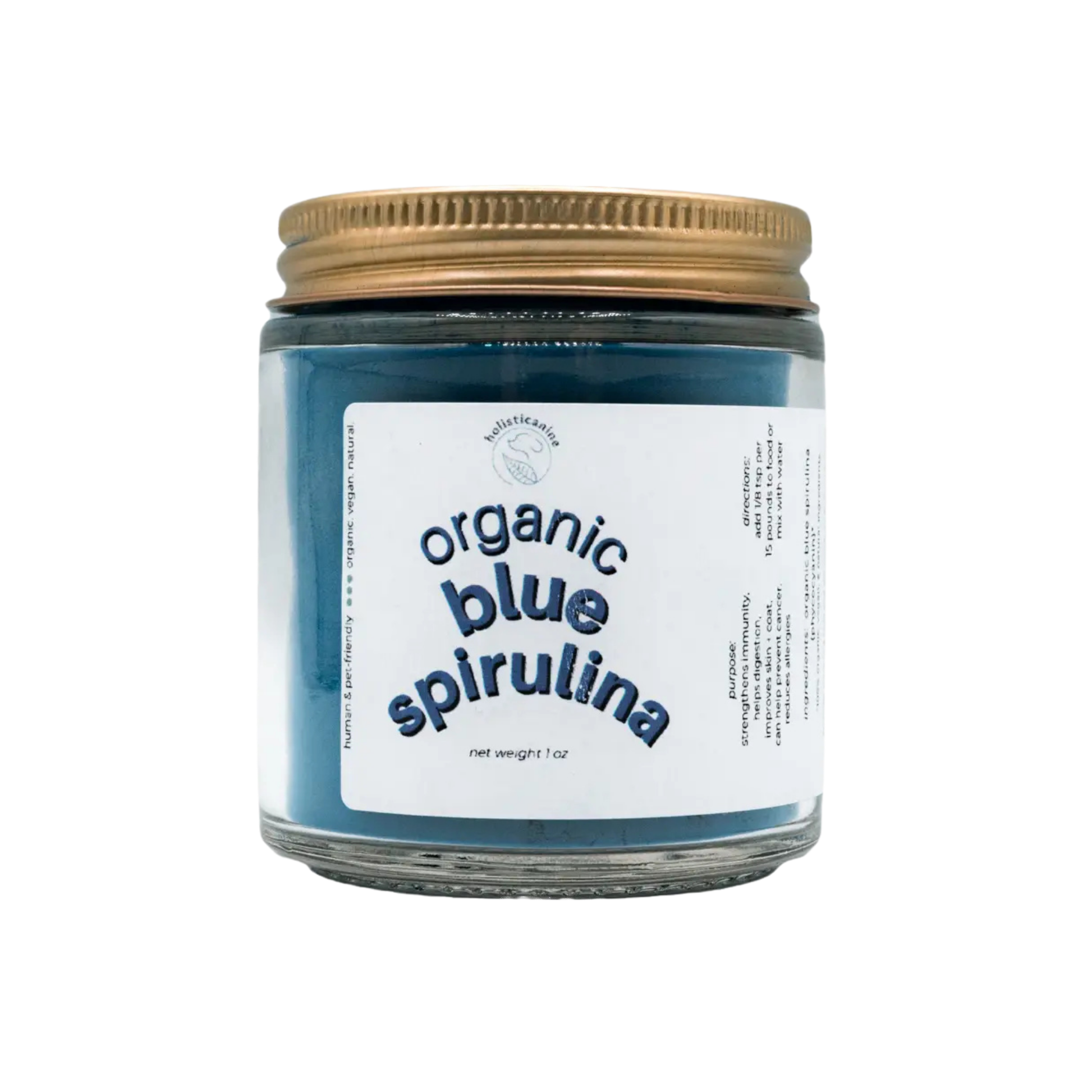 Holistic Canine Organic Blue Spirulina Supplement