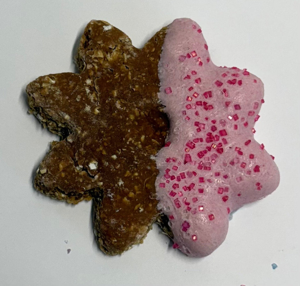 Spring Flower Dog Treat - Peanut Butter