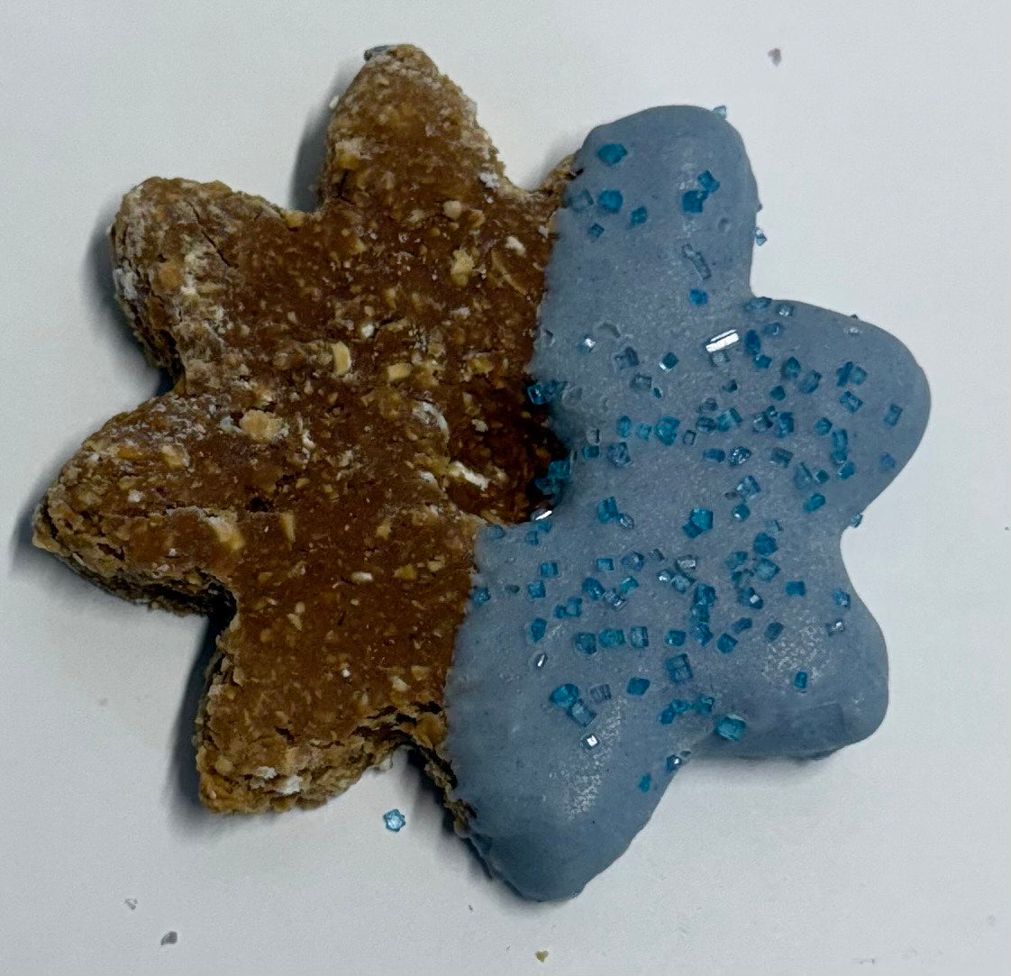 Spring Flower Dog Treat - Peanut Butter