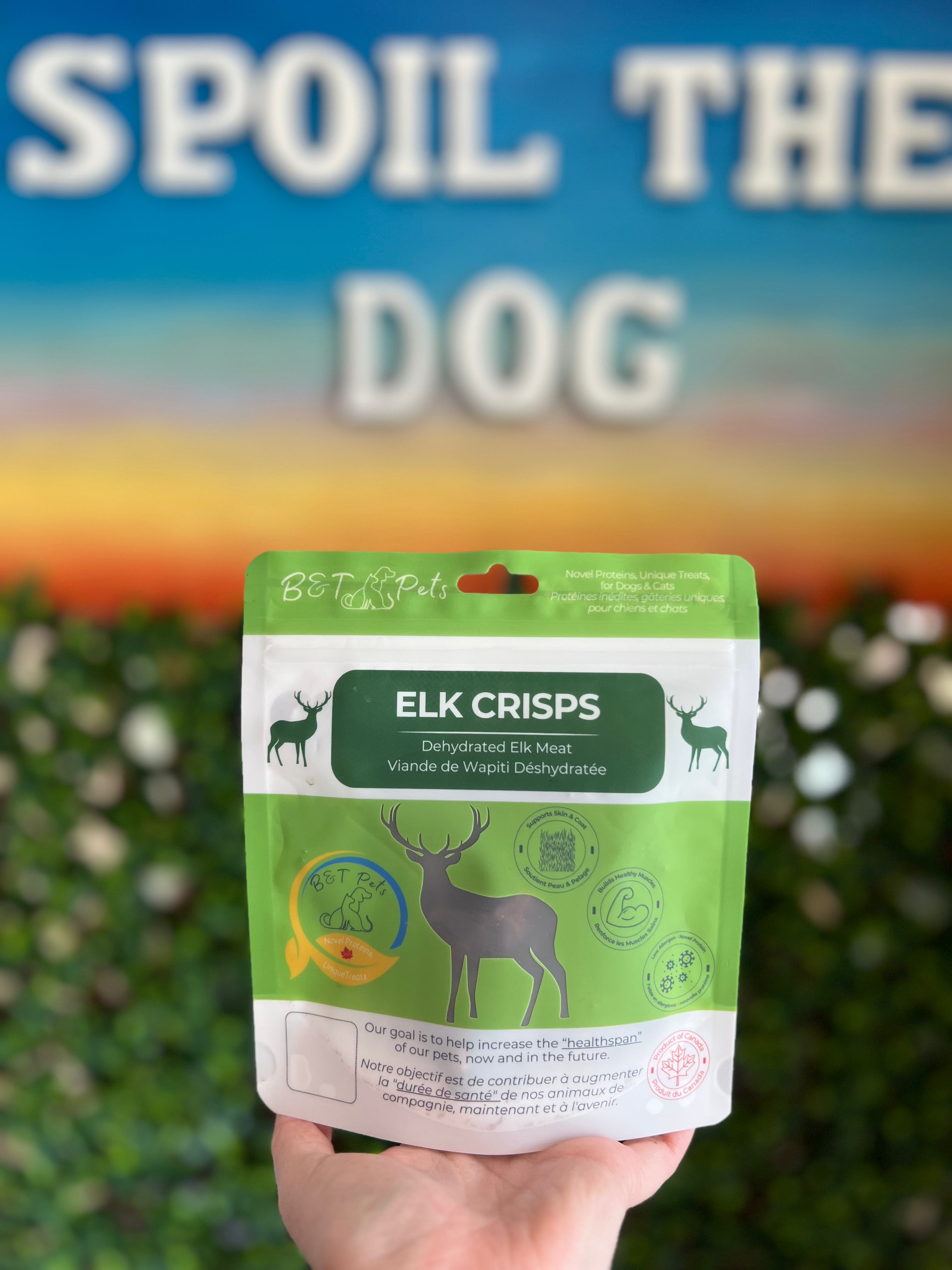 Elk Crisps - B & T Pets