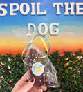 Carob Covered Easter 2026 Bunny with Sprinkles -Dog Treat