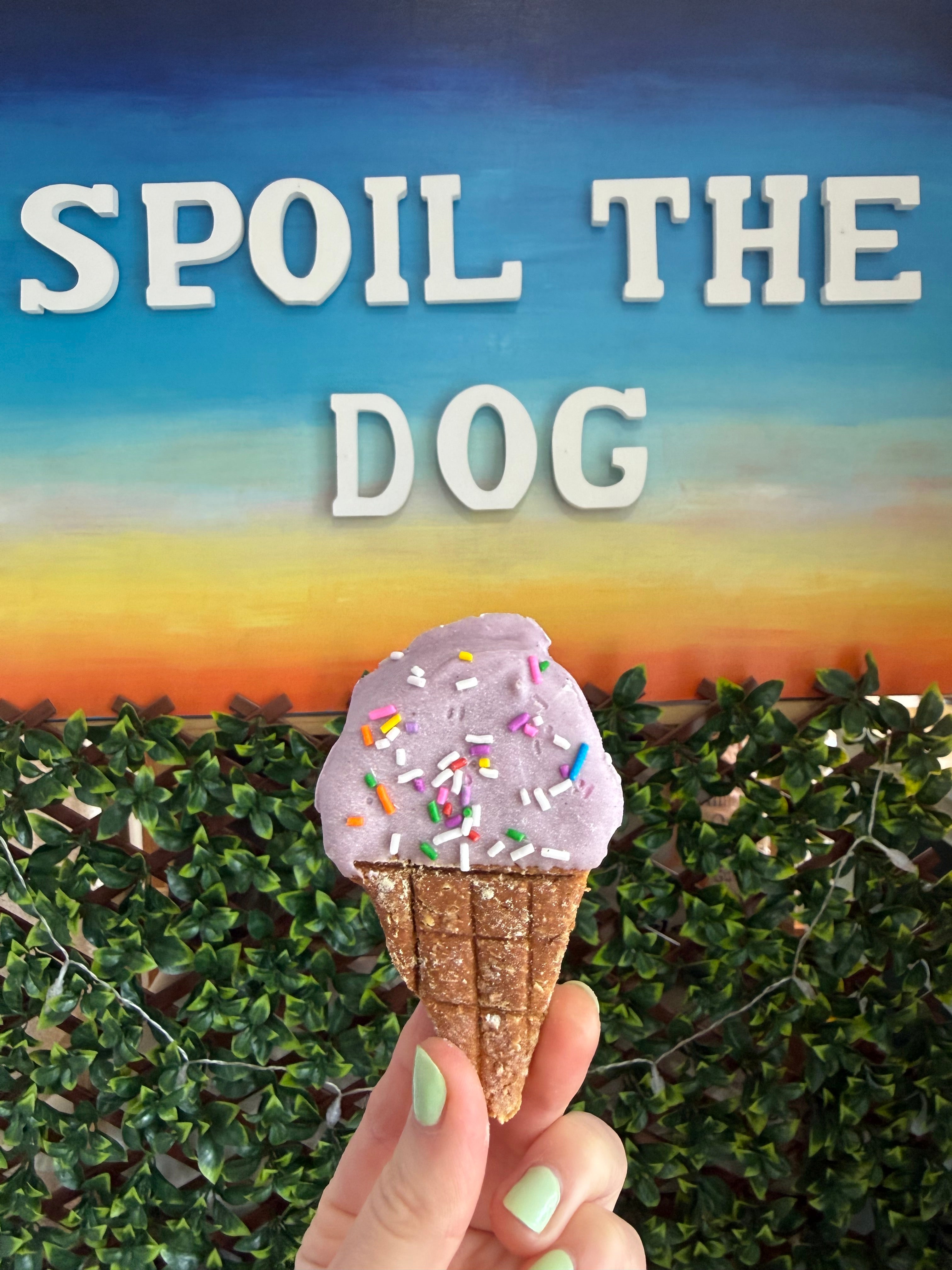 Ice Cream Cones Wheat-Free Dog Treat