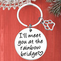 Pet Memorial Dog Metal Key Chain Dog & Cat