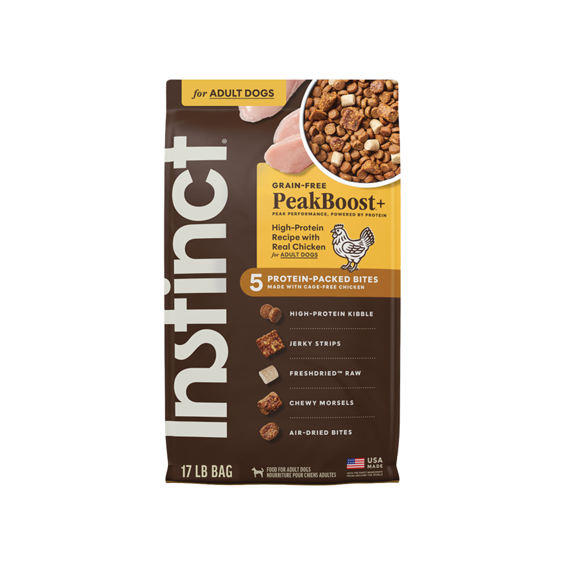 Instinct Grain Free PeakBoost+ Chicken Recipe Dry Dog Food