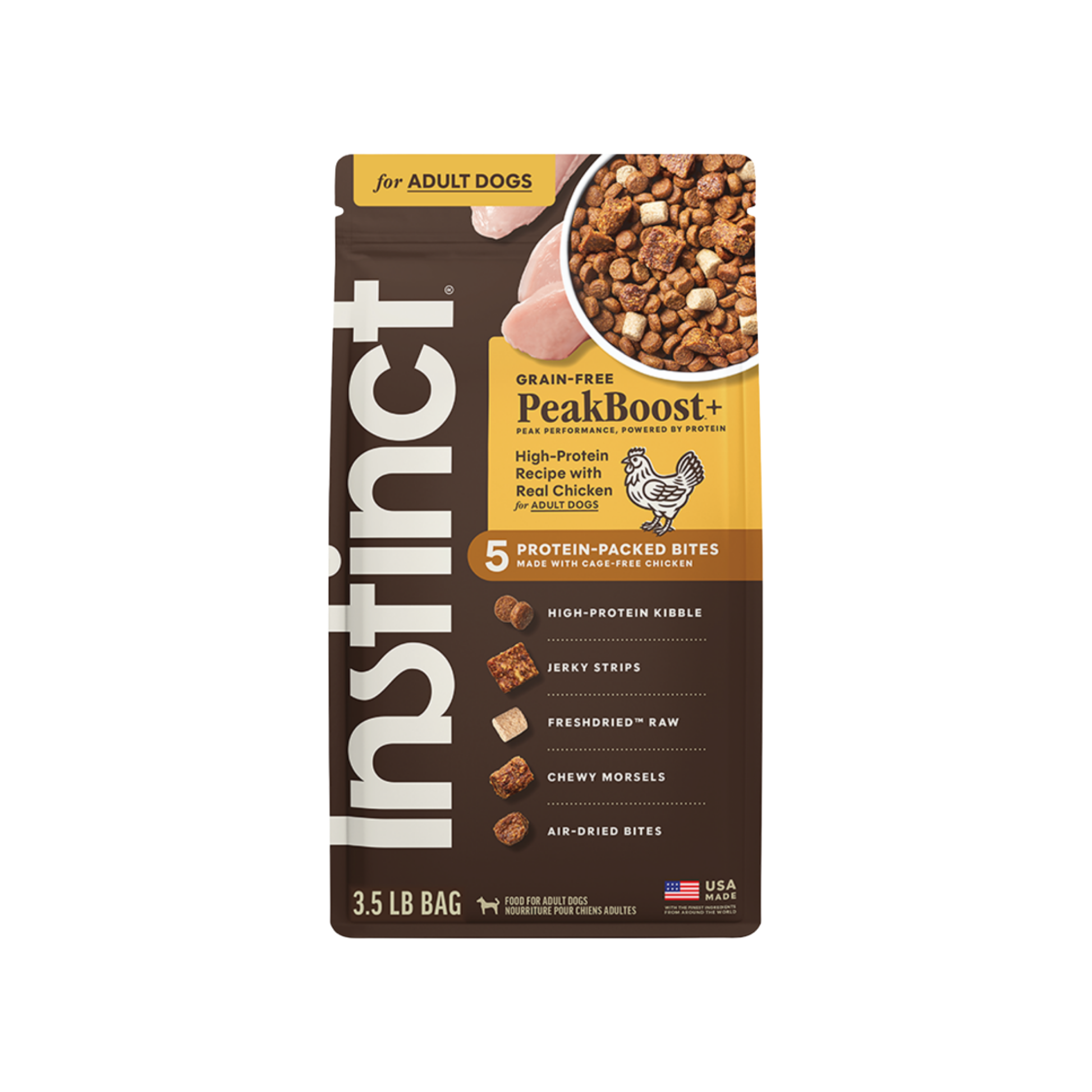 Instinct Grain Free PeakBoost+ Chicken Recipe Dry Dog Food