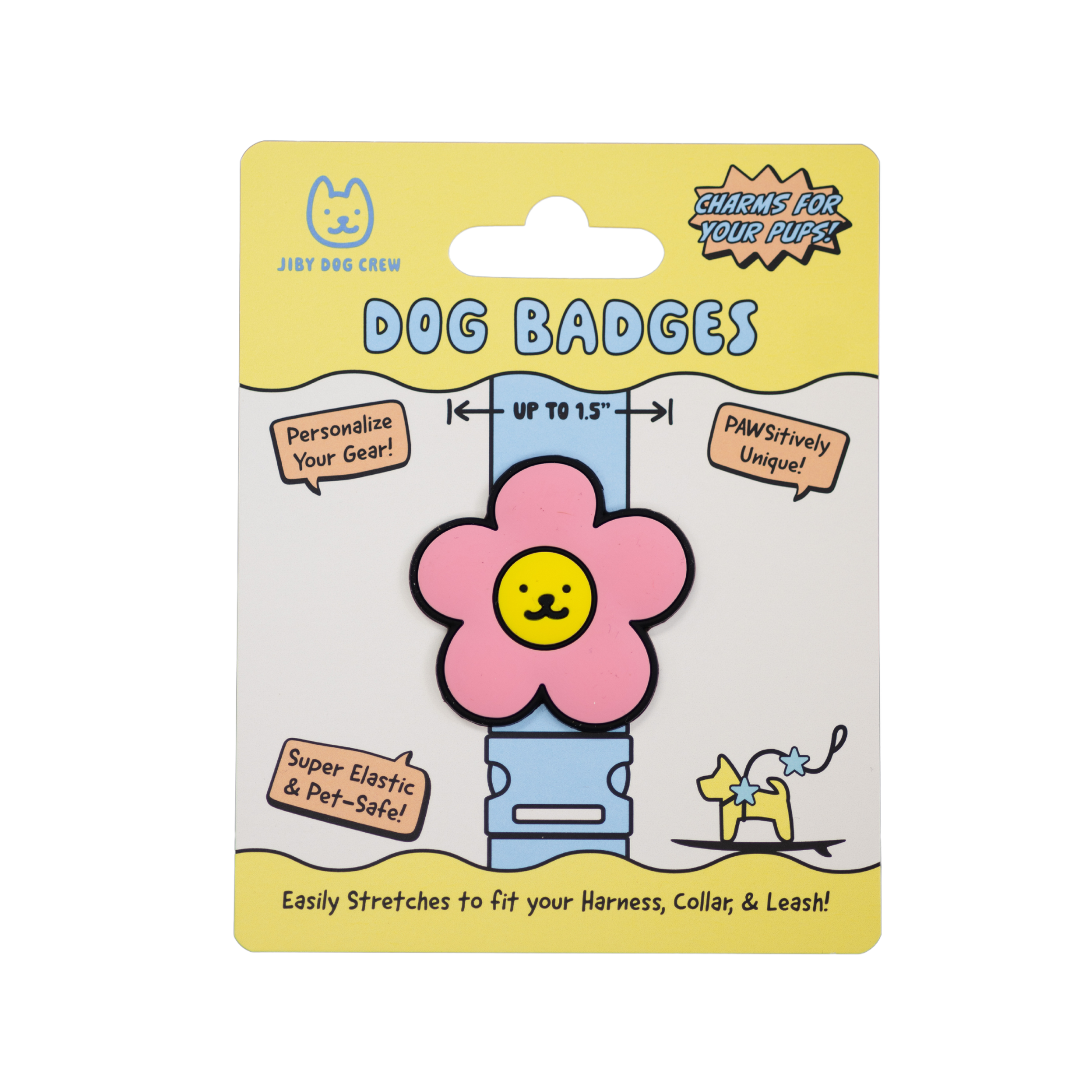 Jiby Daisy Dog Badge