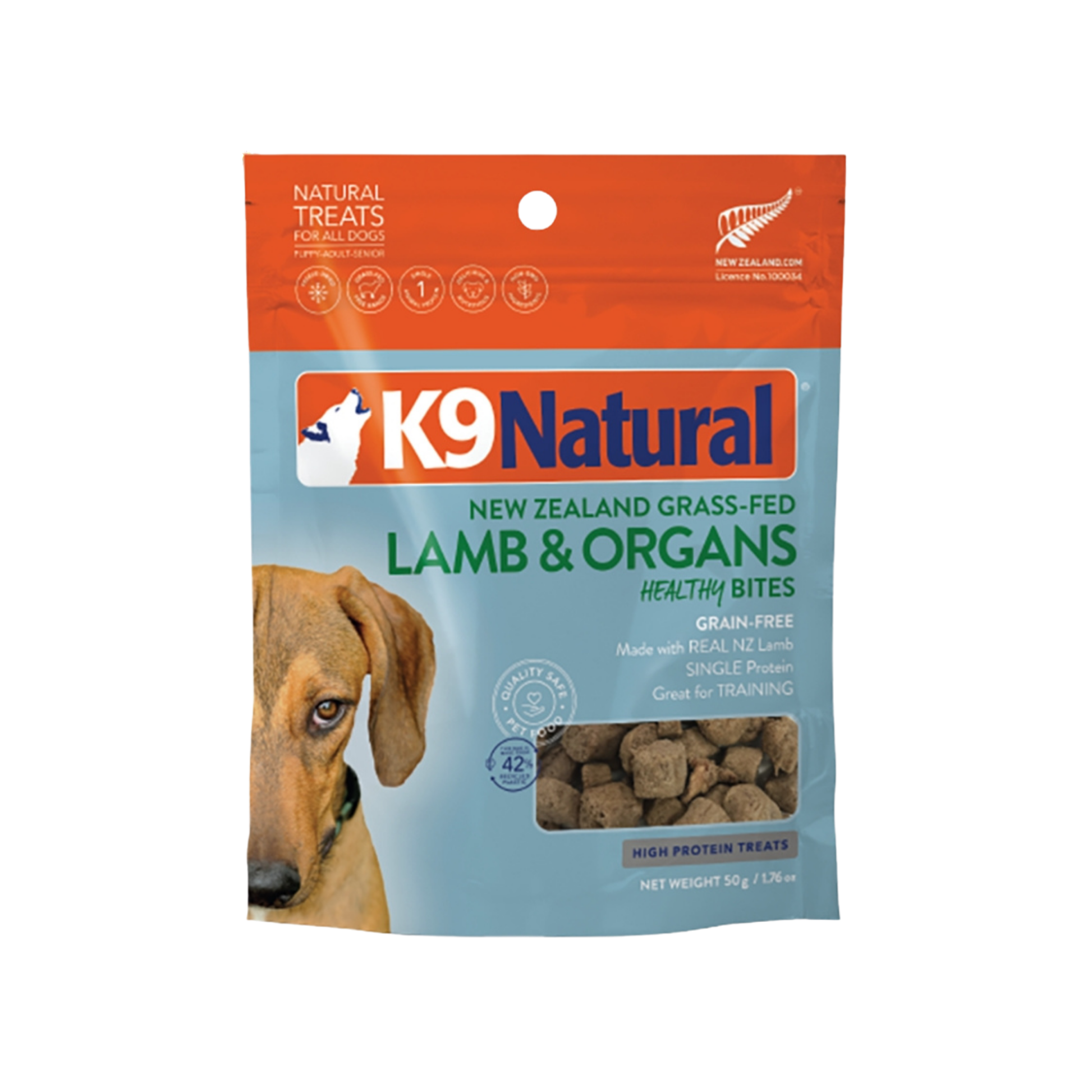 K9 Natural New Zealand Freeze-Dried Lamb Healthy Bites Dog Treats