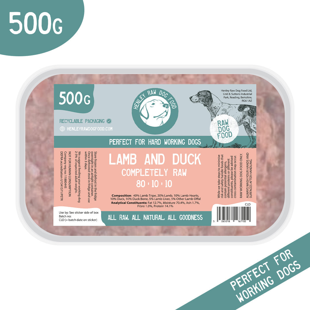Henley Lamb & Duck 80-10-10 Complete 500g