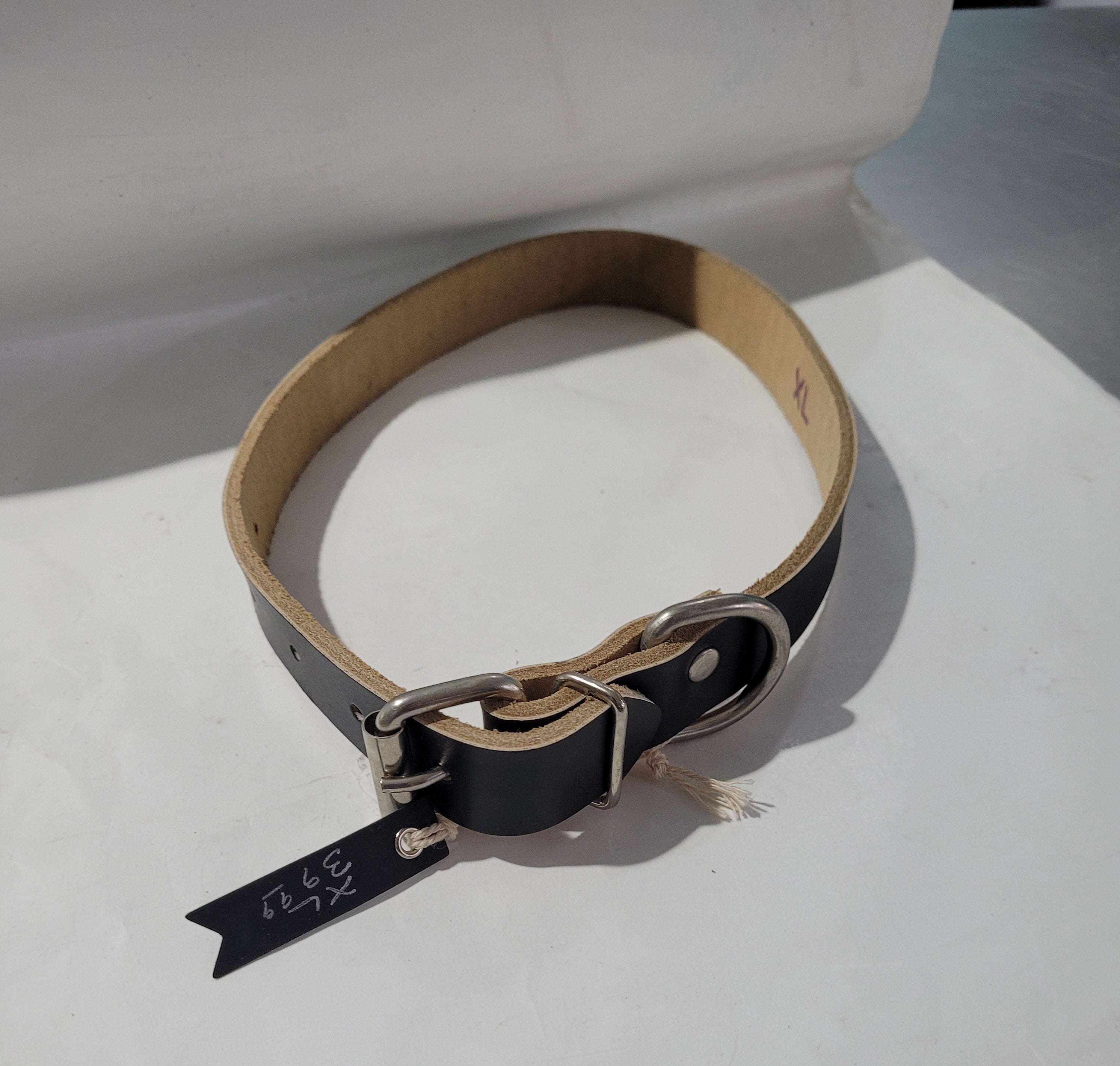 Dog Collar Leather or Fabric
