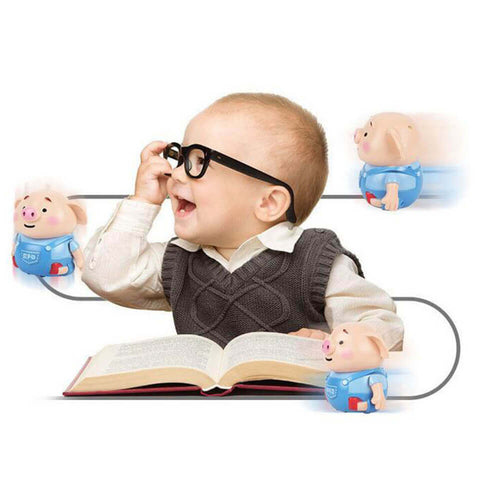 Cute Pen Inductive Pig Toy
