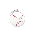 Myfamily Charms Big Baseball ID Tag