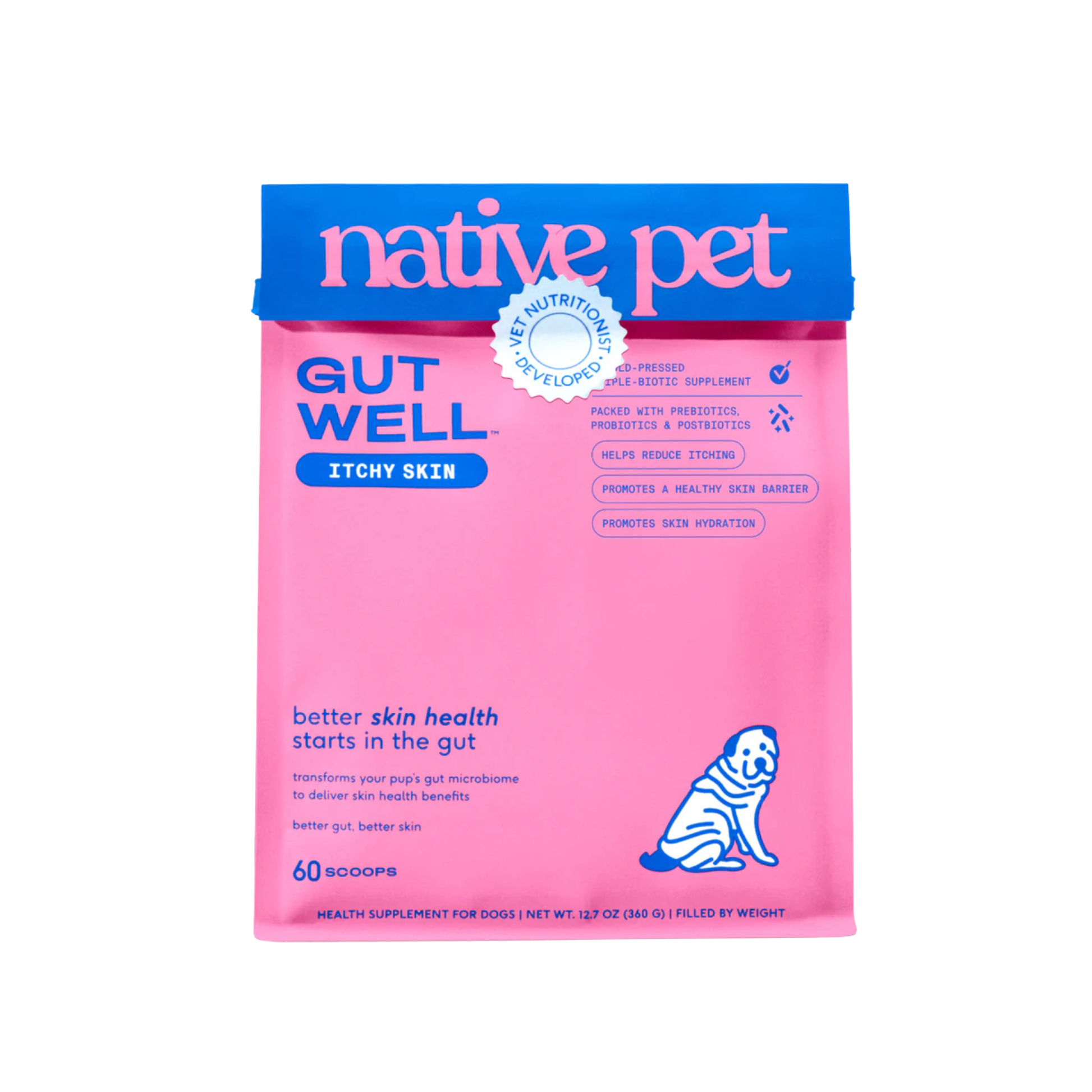 Native Pet Gutwell Itchy Skin