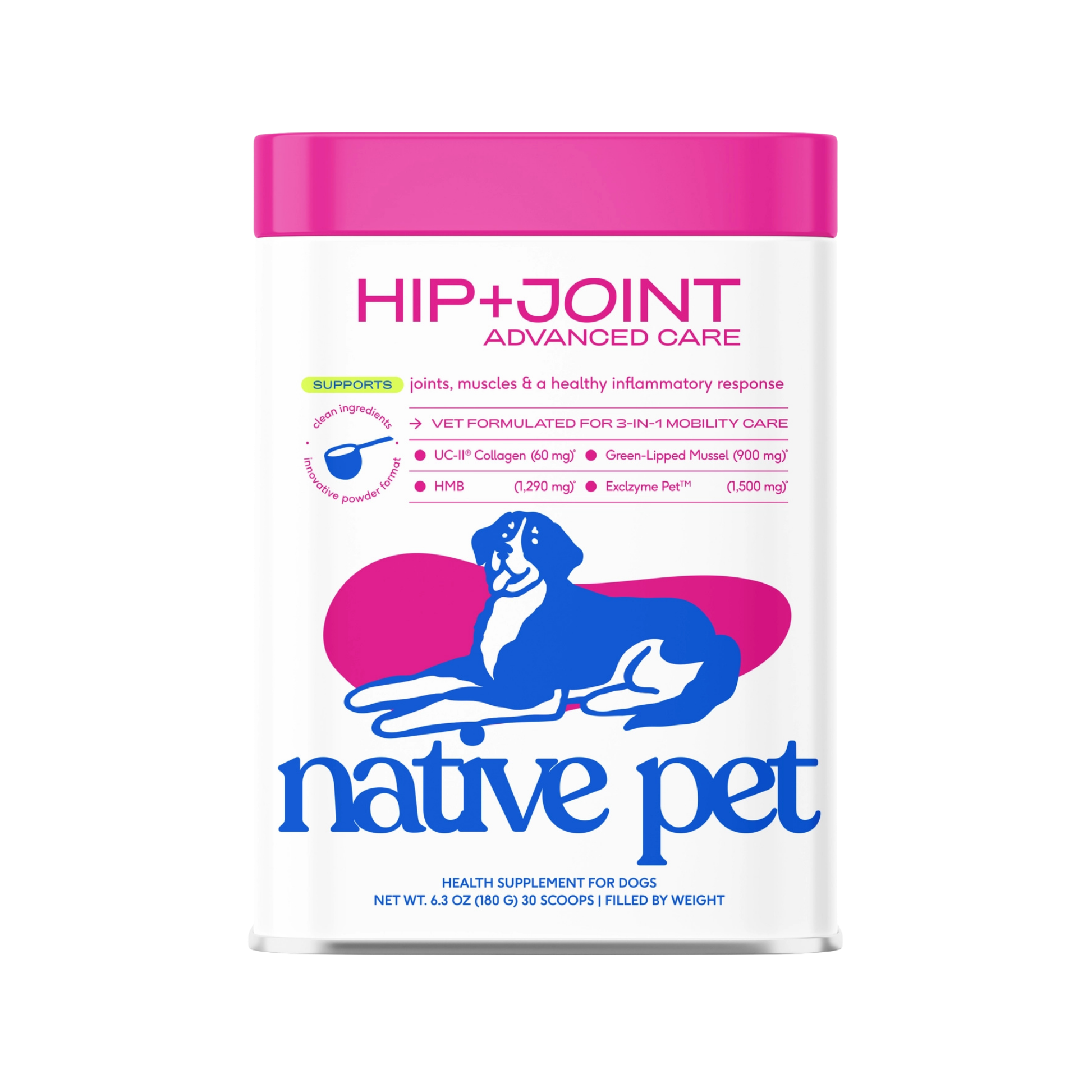Native Pet Hip+Joint Advanced Care for Dogs