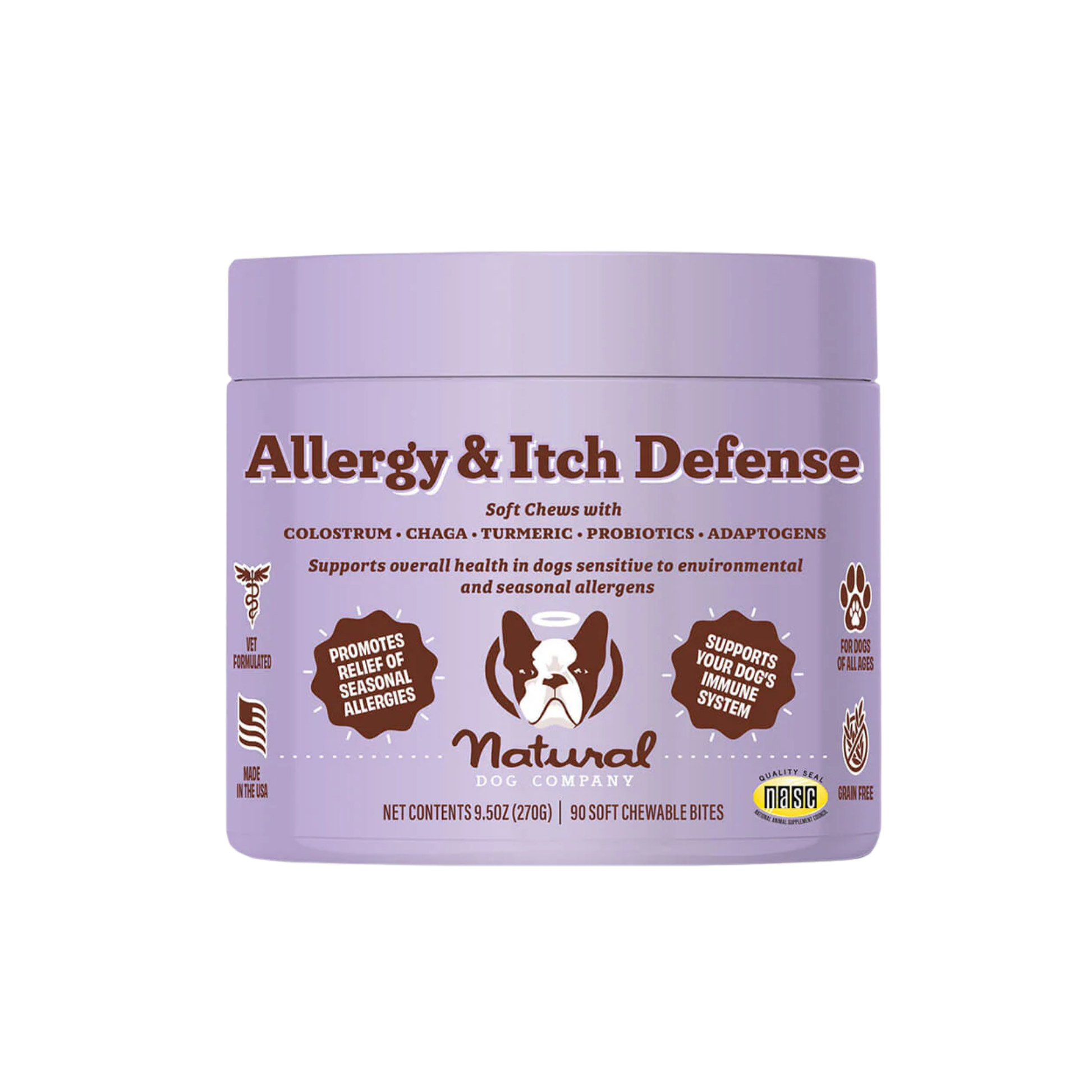 Natural Dog Allergy & Itch Defense