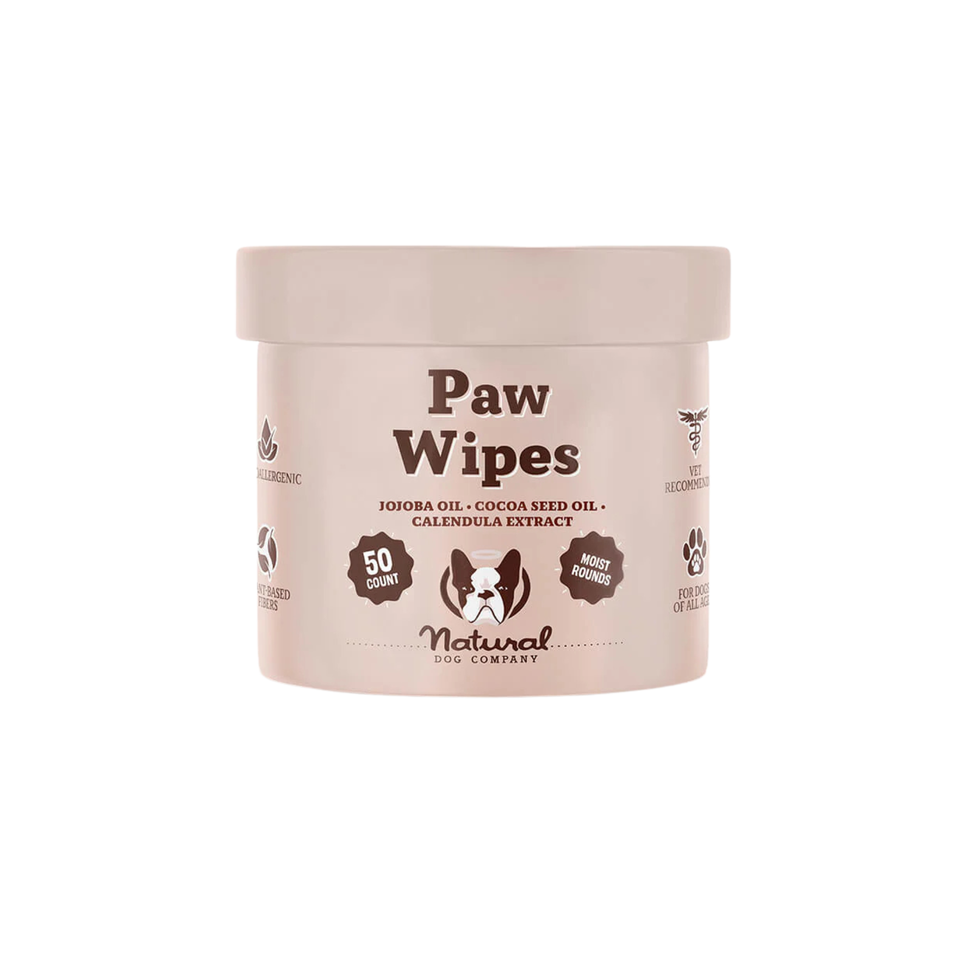 Natural Dog Company Paw Wipes