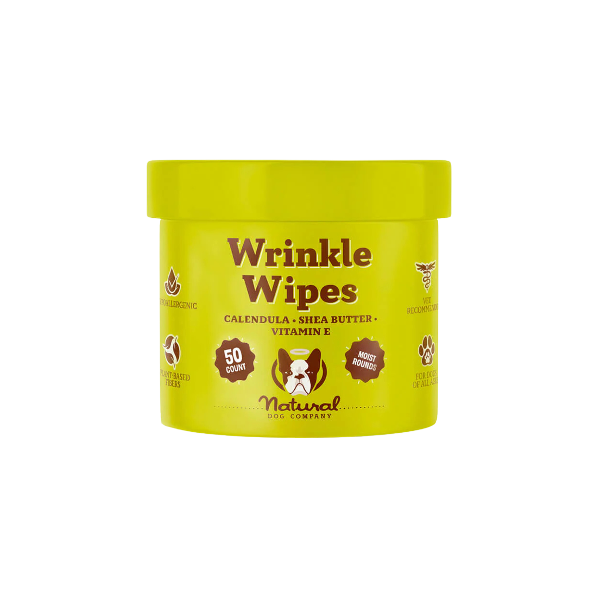 Natural Dog Company Wrinkle Wipes