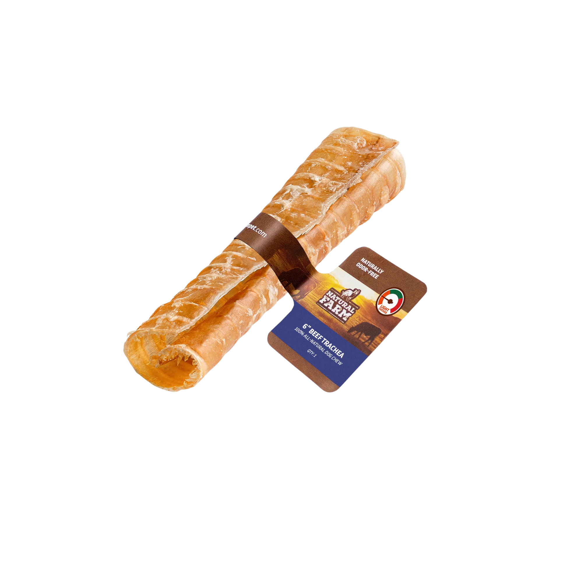 Natural Farm 6" Beef Trachea