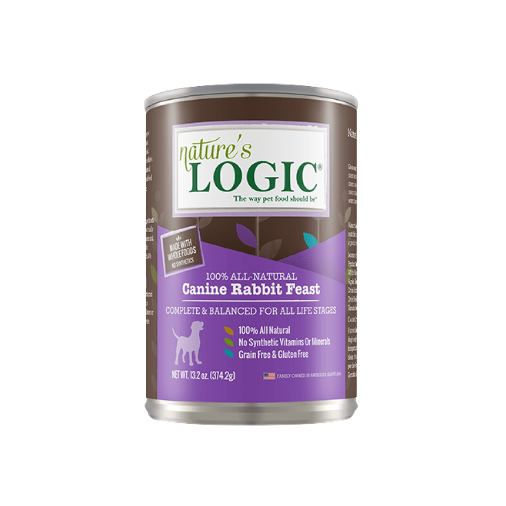 Nature's Logic Canine Rabbit Feast Wet Dog Food