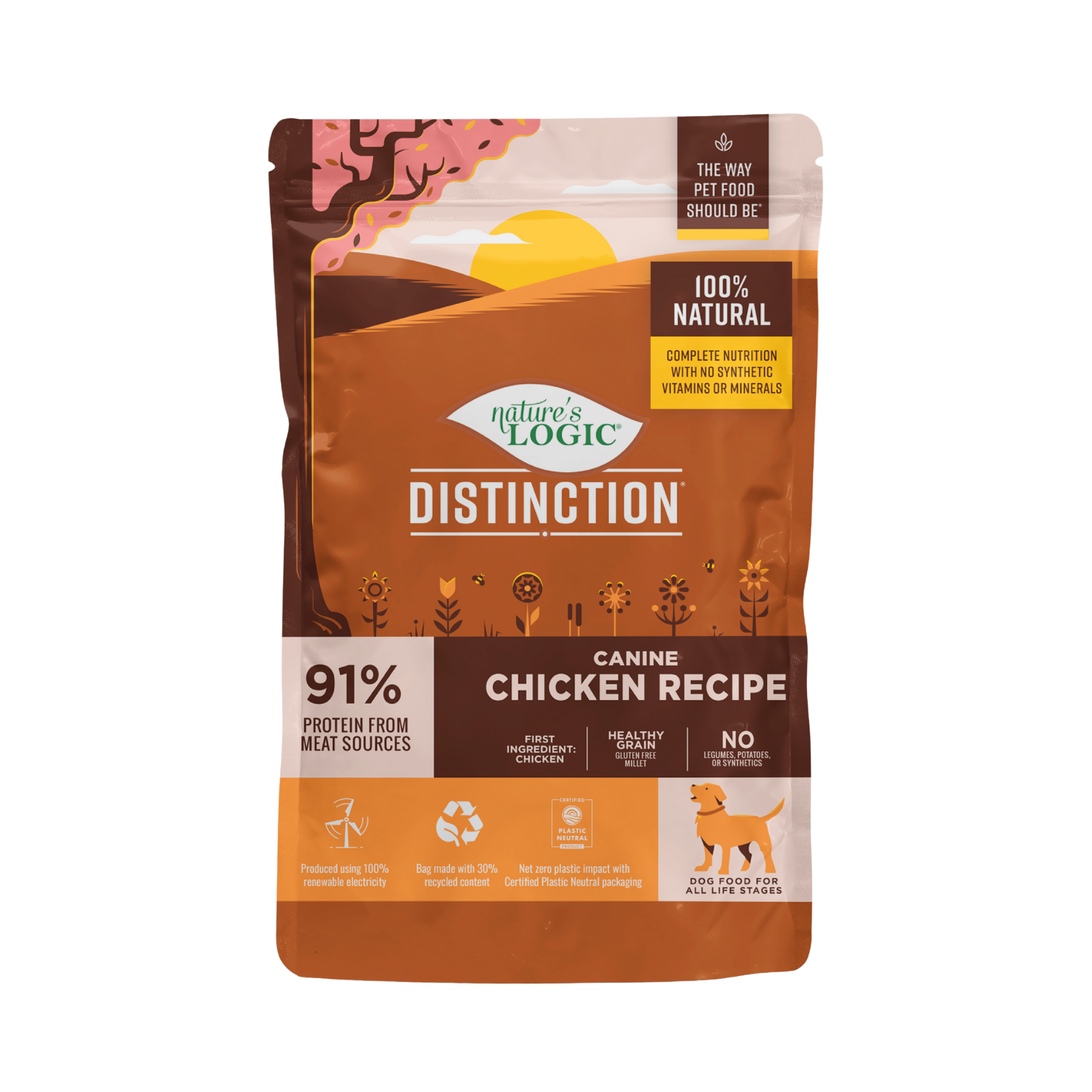 Nature's Logic Distinction Canine Chicken Recipe Dry Dog Food